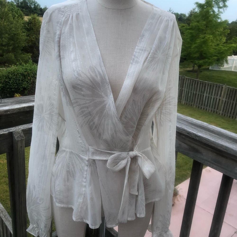 Sheer top by ideology